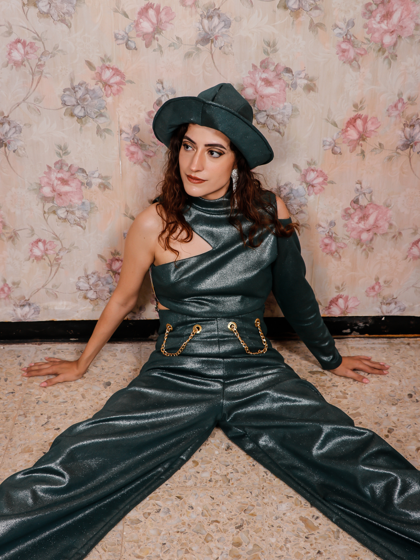 Blusa Asymmetric Futuristic Set